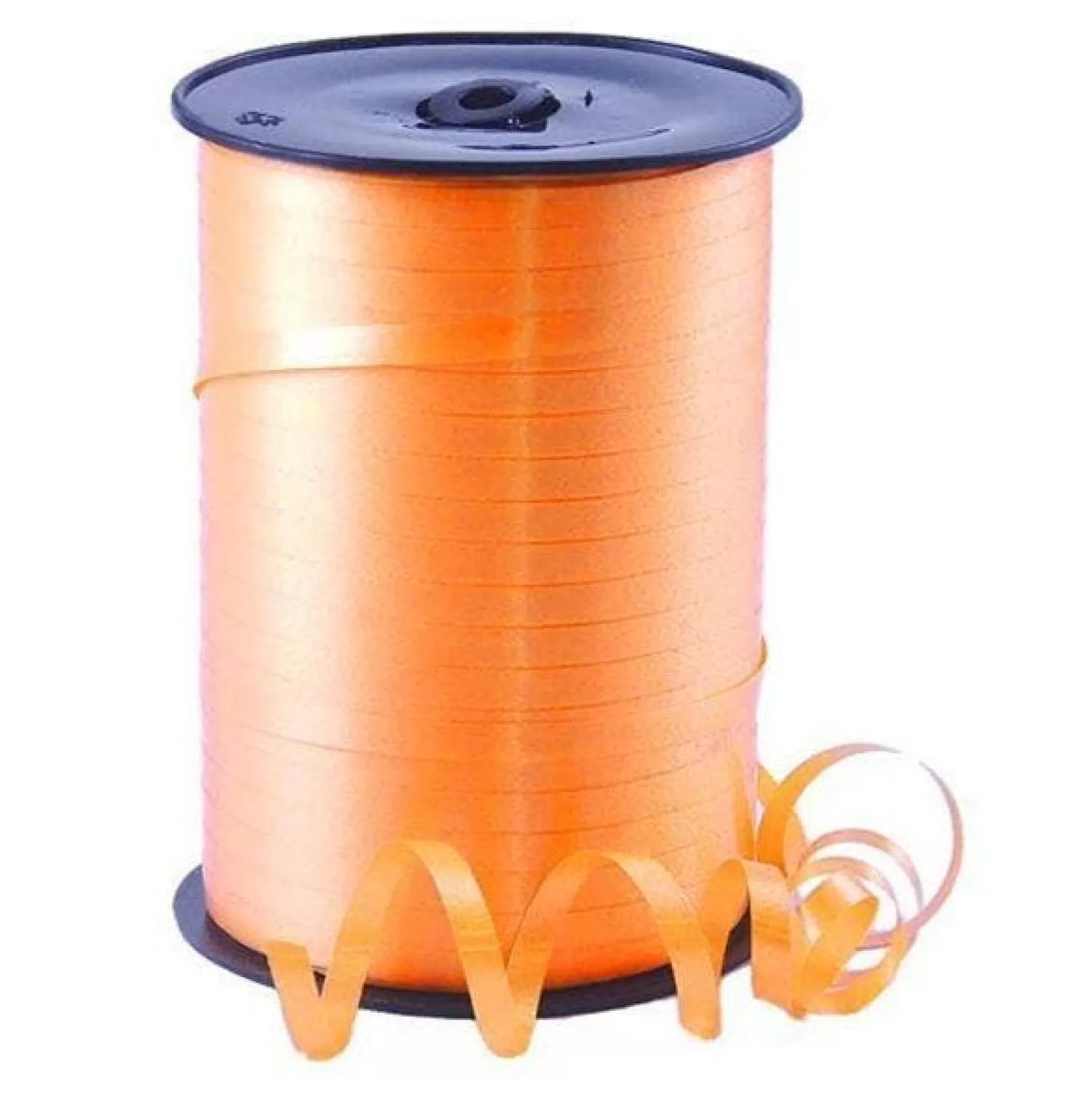 Tangerine Curling Balloon Ribbon - 500M<Party Delights Flash Sale