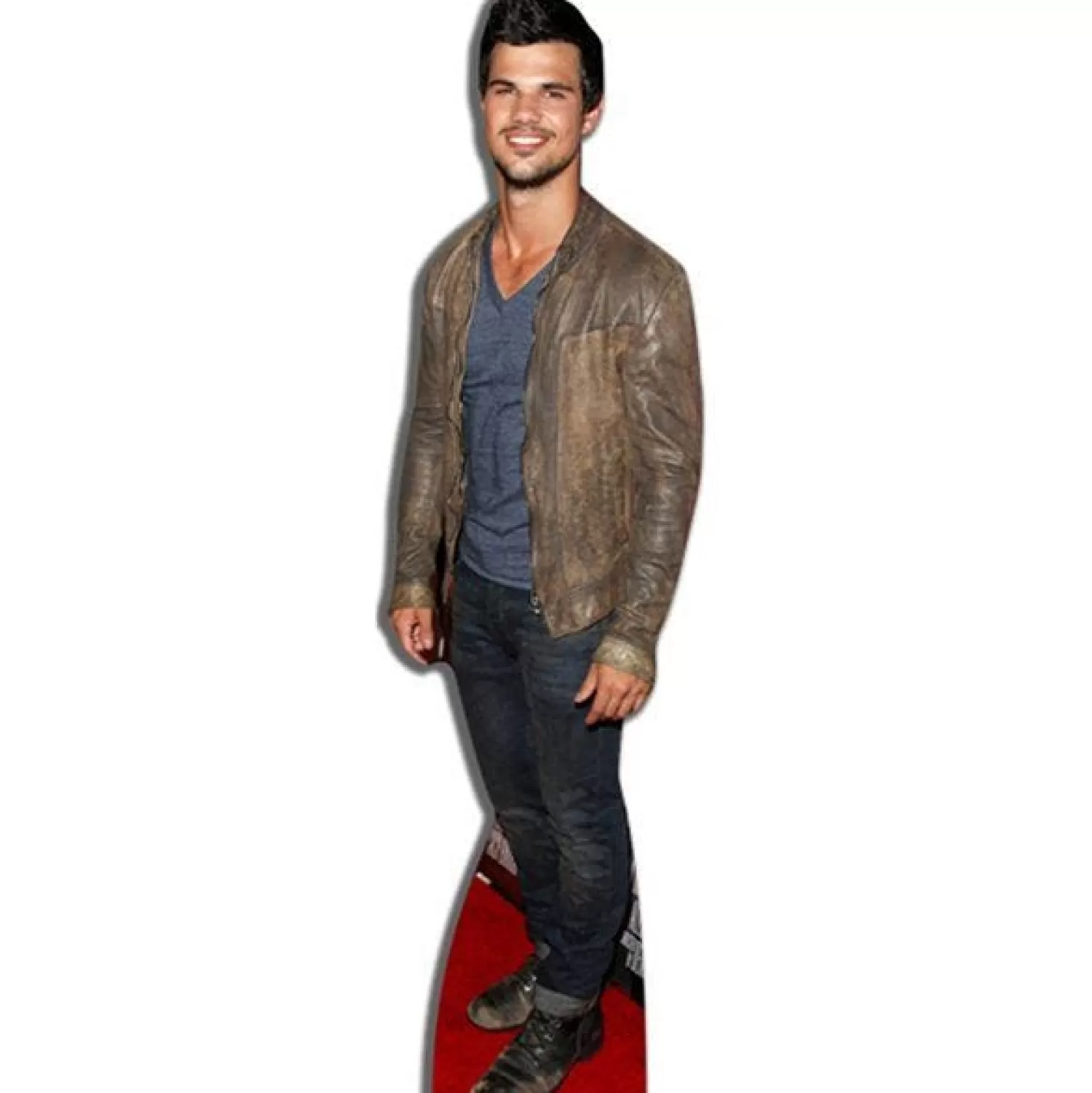 Shop Party Delights Taylor Lautner Cardboard Cutout - 178Cm X 49Cm