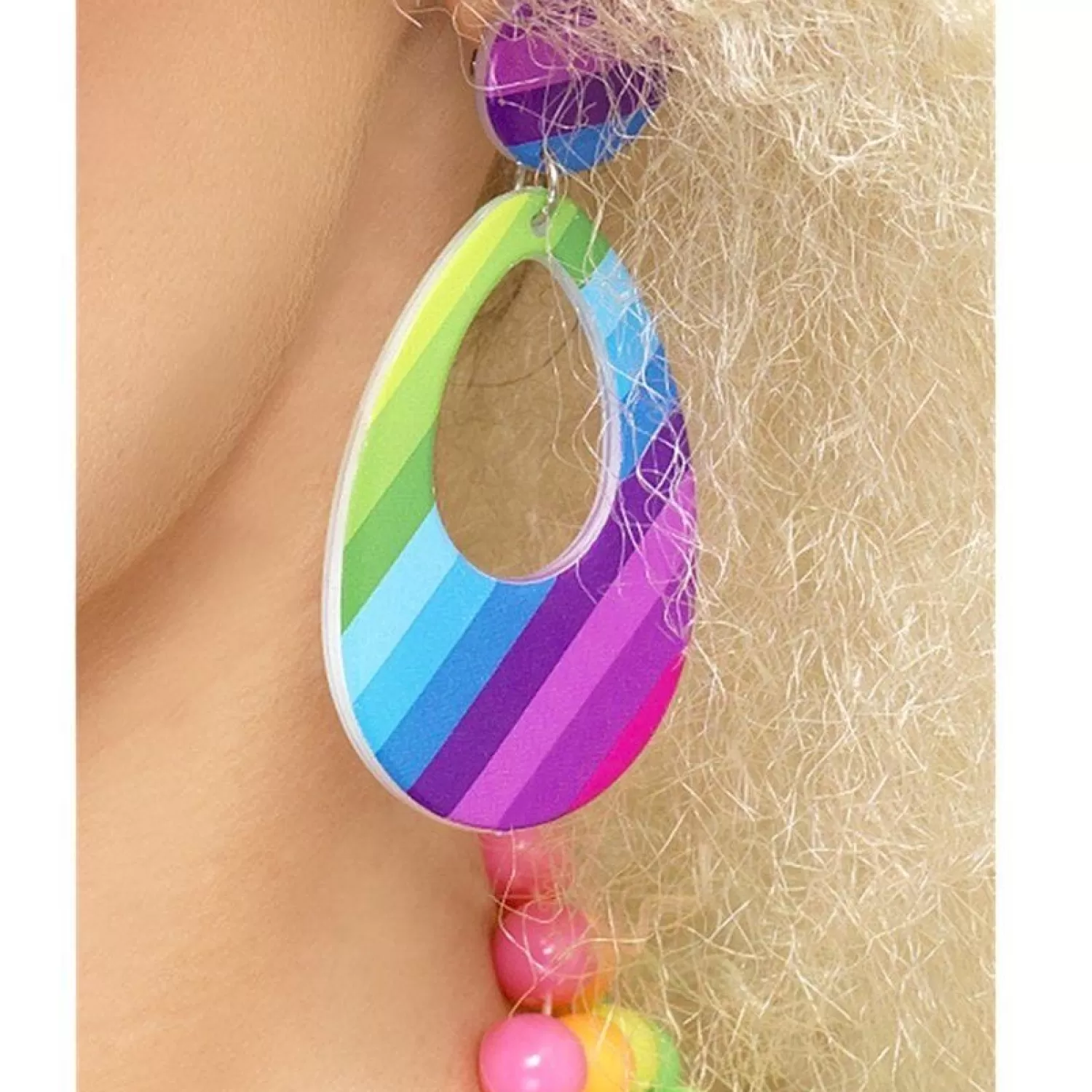 Flash Sale Party Delights Teardrop Multi-Coloured Earrings