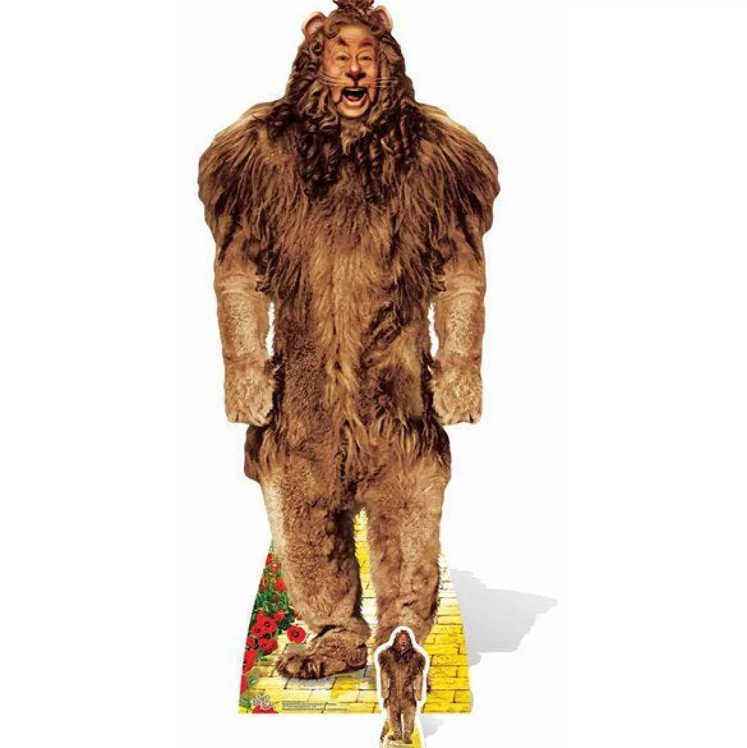 Flash Sale Party Delights The Cowardly Lion The Wizard Of Oz Cardboard Cutout - 164Cm X 69Cm