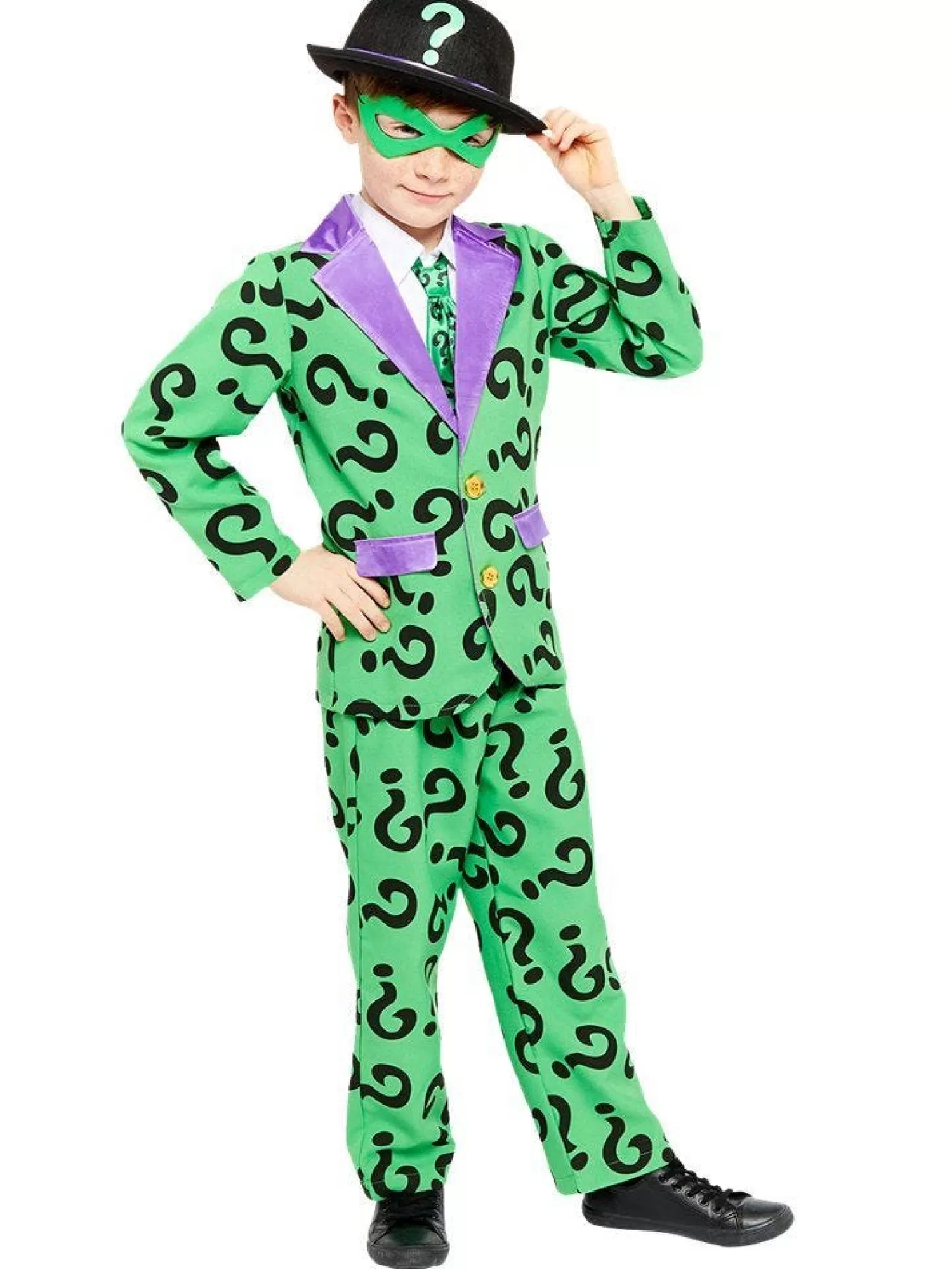 The Riddler - Child Costume<Party Delights Online