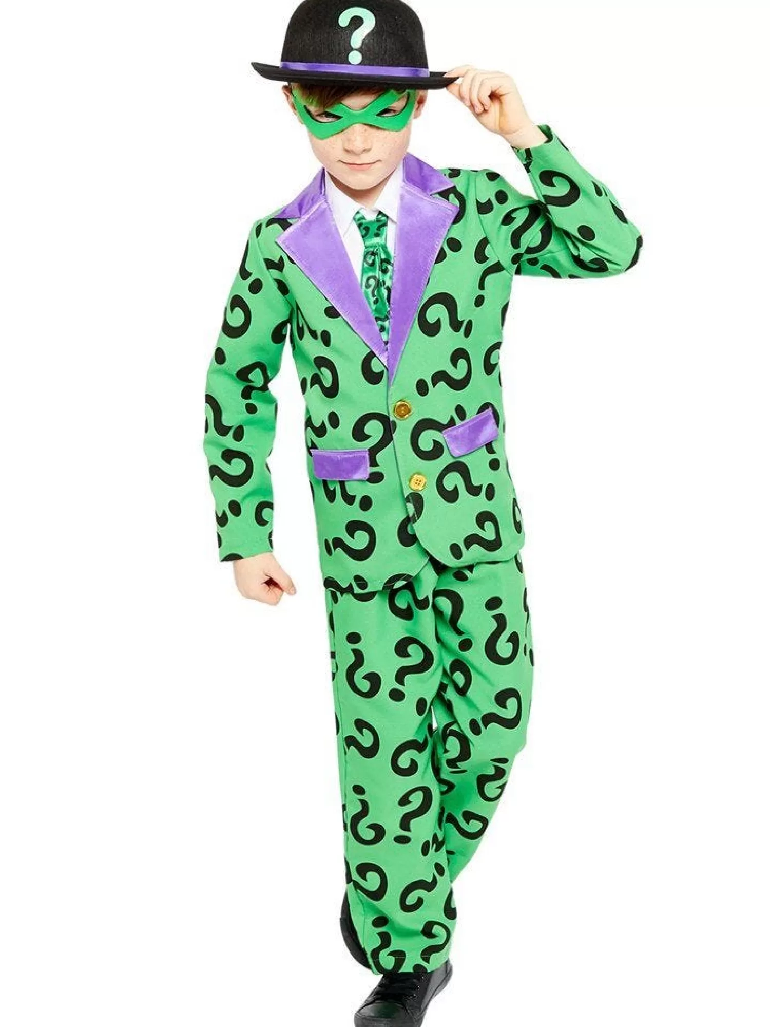 The Riddler - Child Costume<Party Delights Online