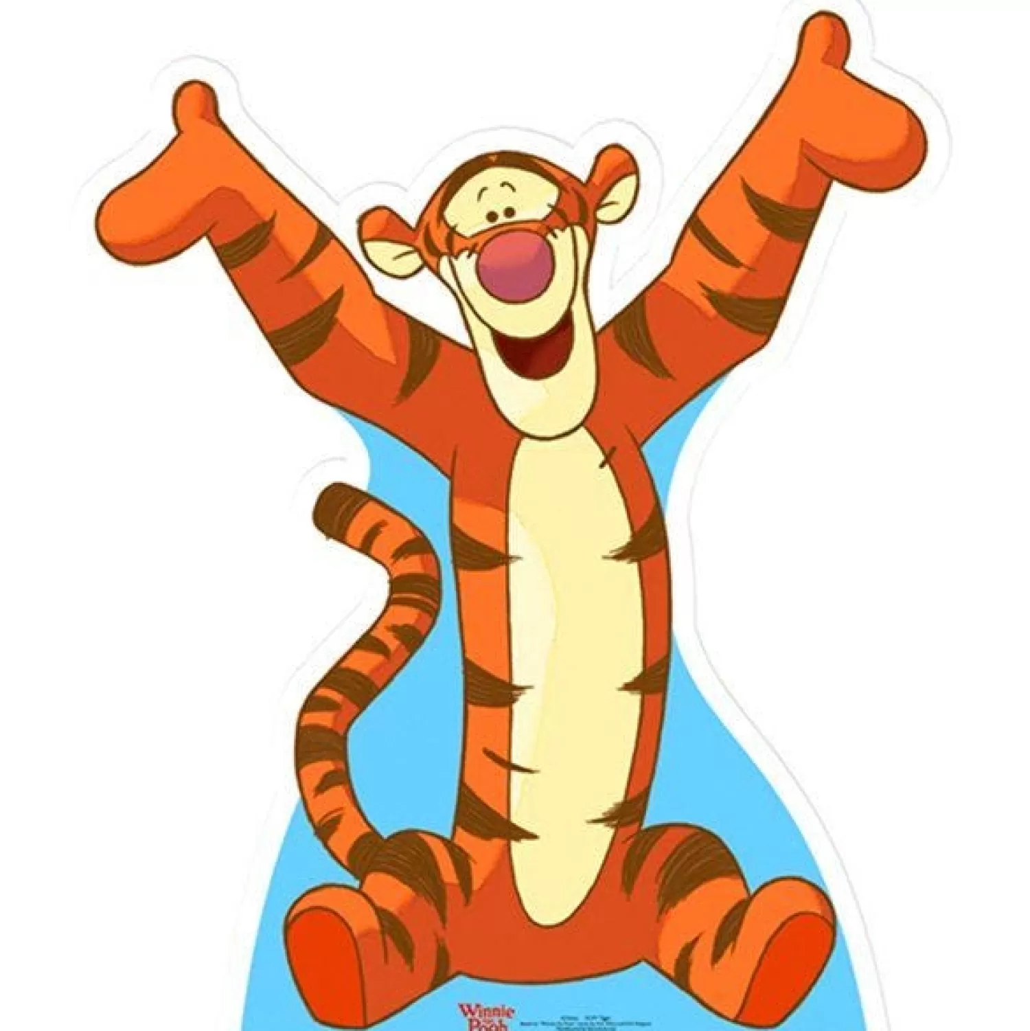 Hot Party Delights Tigger Pooh's Friend Cardboard Cutout - 70Cm X 58Cm