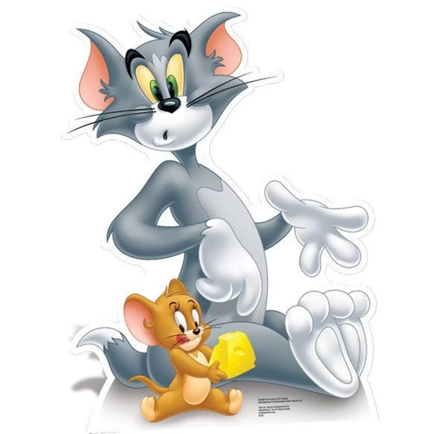 New Party Delights Tom & Jerry Cardboard Cutout - 98Cm X 74Cm