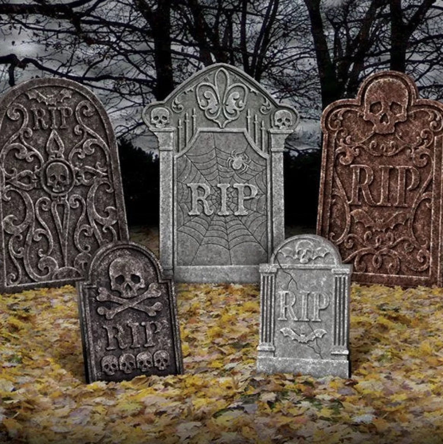 Tombstones Set - 55Cm<Party Delights Best