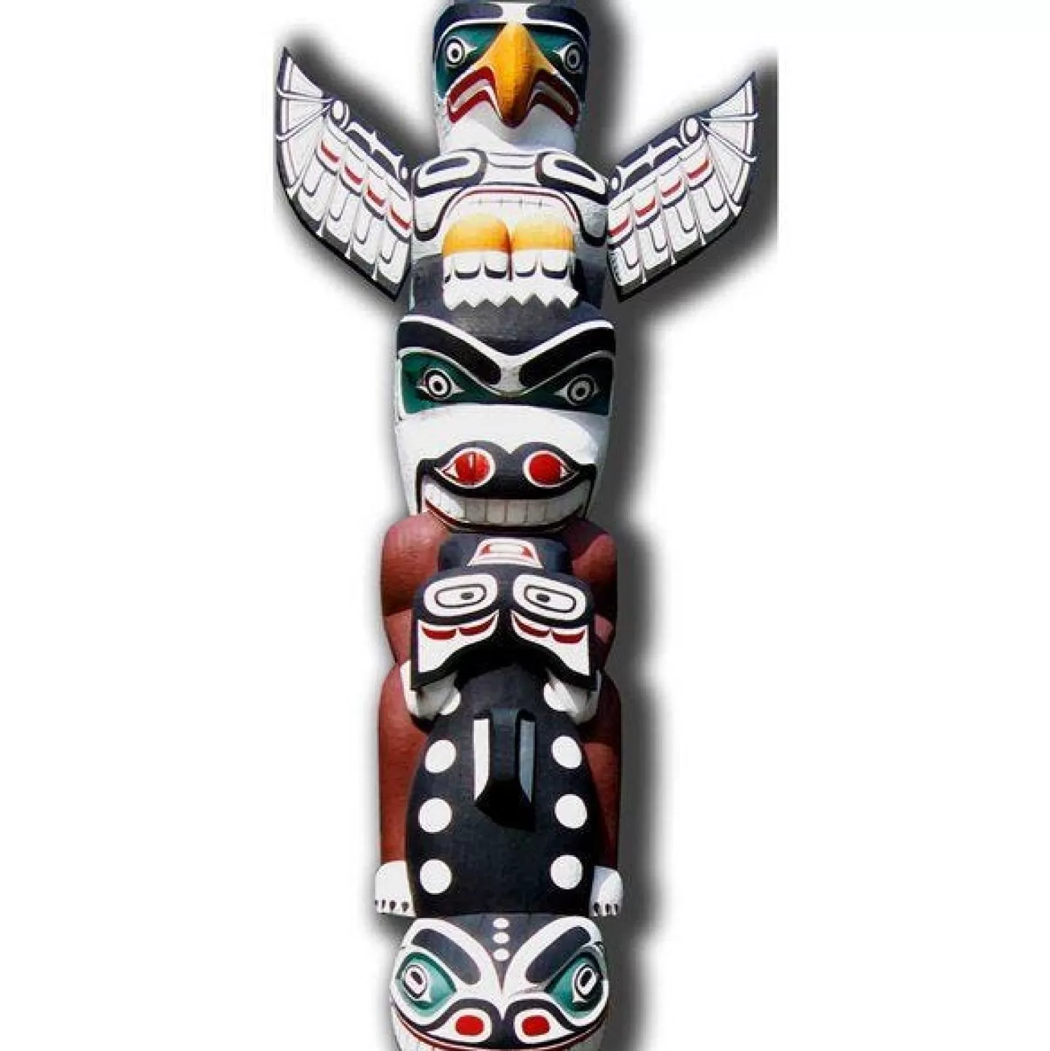 Discount Party Delights Totem Pole Cardboard Cutout - 171Cm X 75Cm