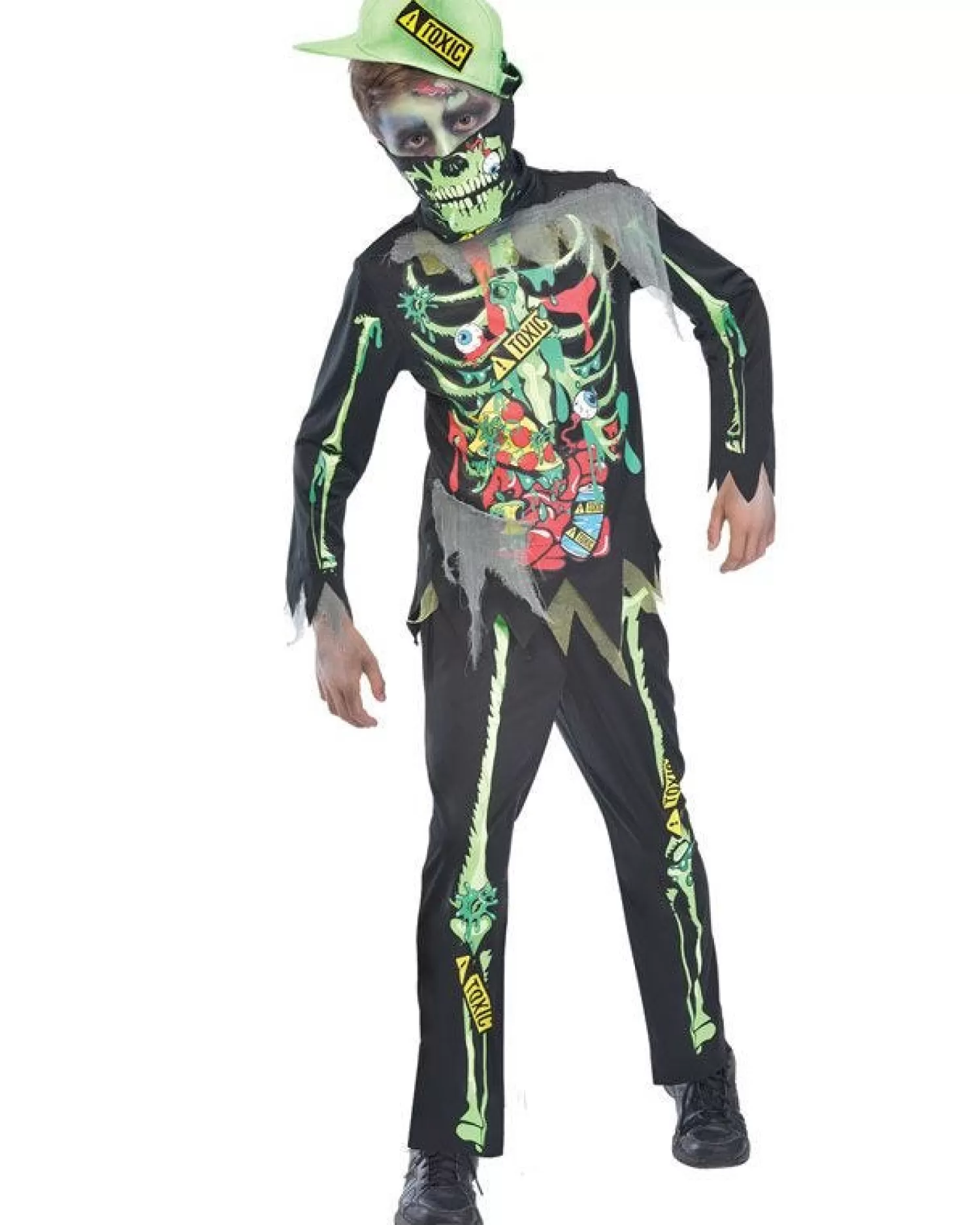 Toxic Zombie - Childs Costume<Party Delights Store