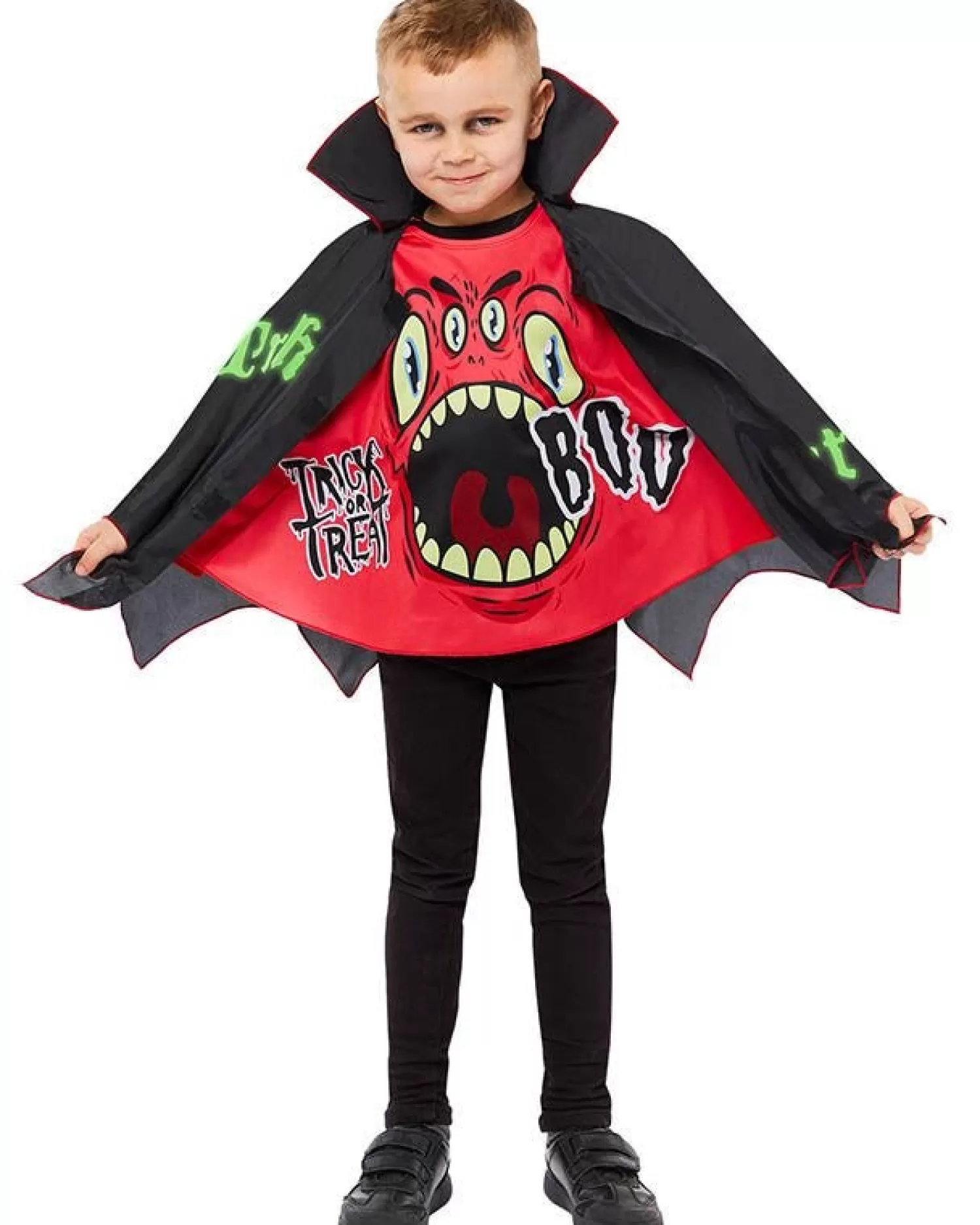 Trick Or Treat Cape -Childs Costume<Party Delights Clearance