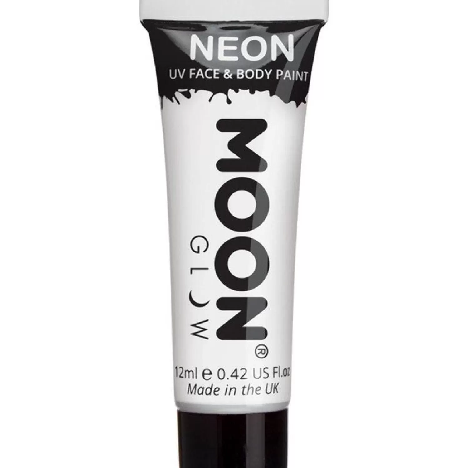 Uv Neon Face & Body Paint - White 12Ml<Party Delights Fashion