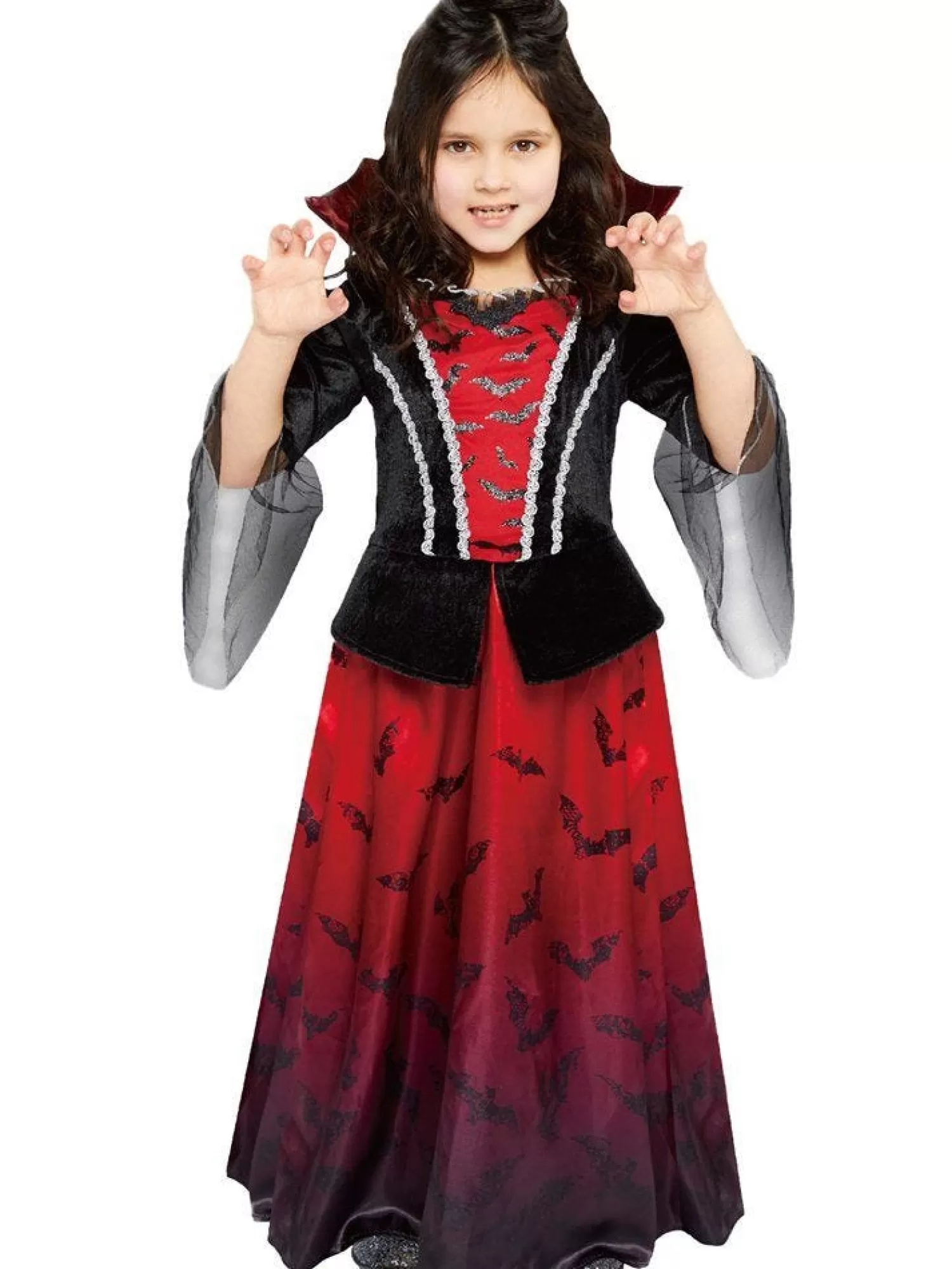 Vampire Girl - Child Costume<Party Delights Shop