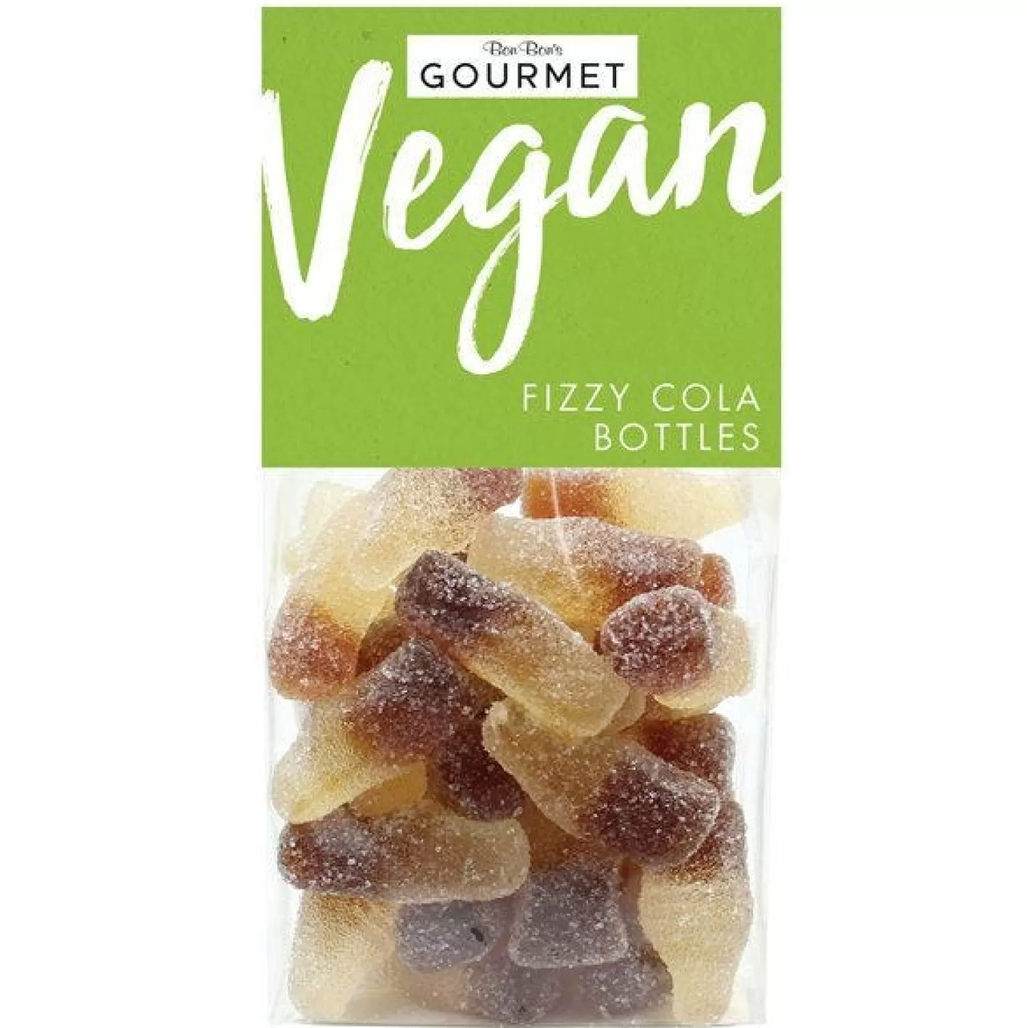 Discount Party Delights Vegan Fizzy Cola Bottles - 160G