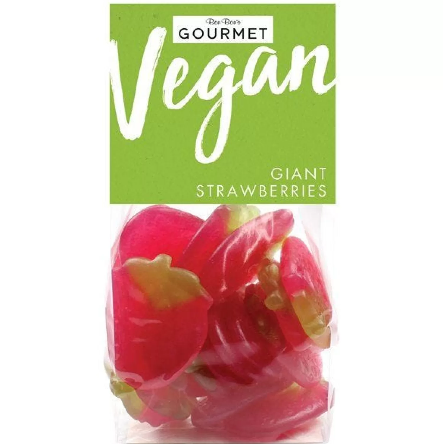 Sale Party Delights Vegan Giant Strawberries - 160G