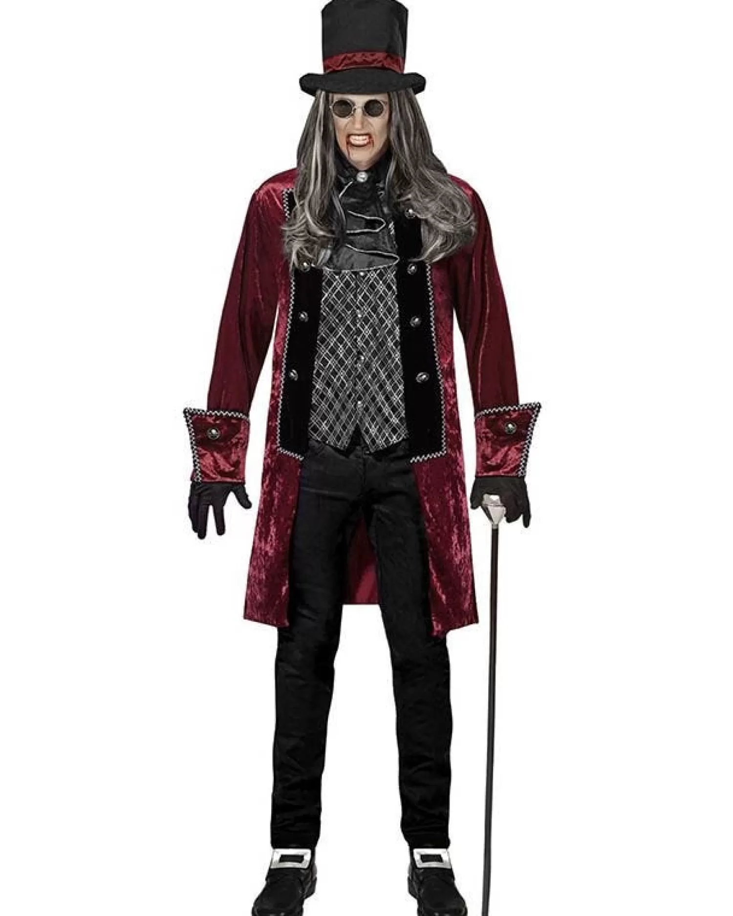 Victorian Vampire - Adult Costume<Party Delights Hot