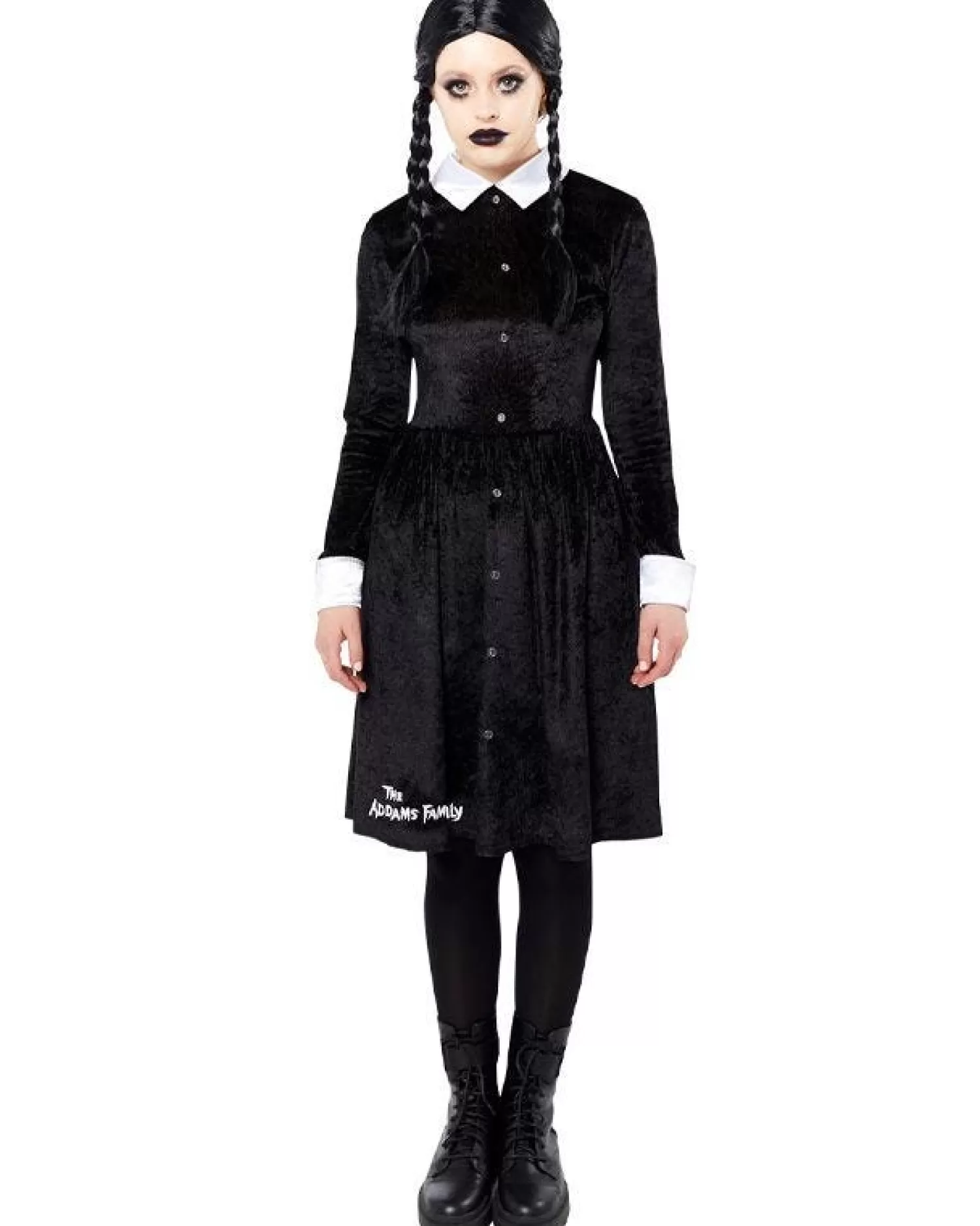 Wednesday Addams - Adult Costume<Party Delights Cheap