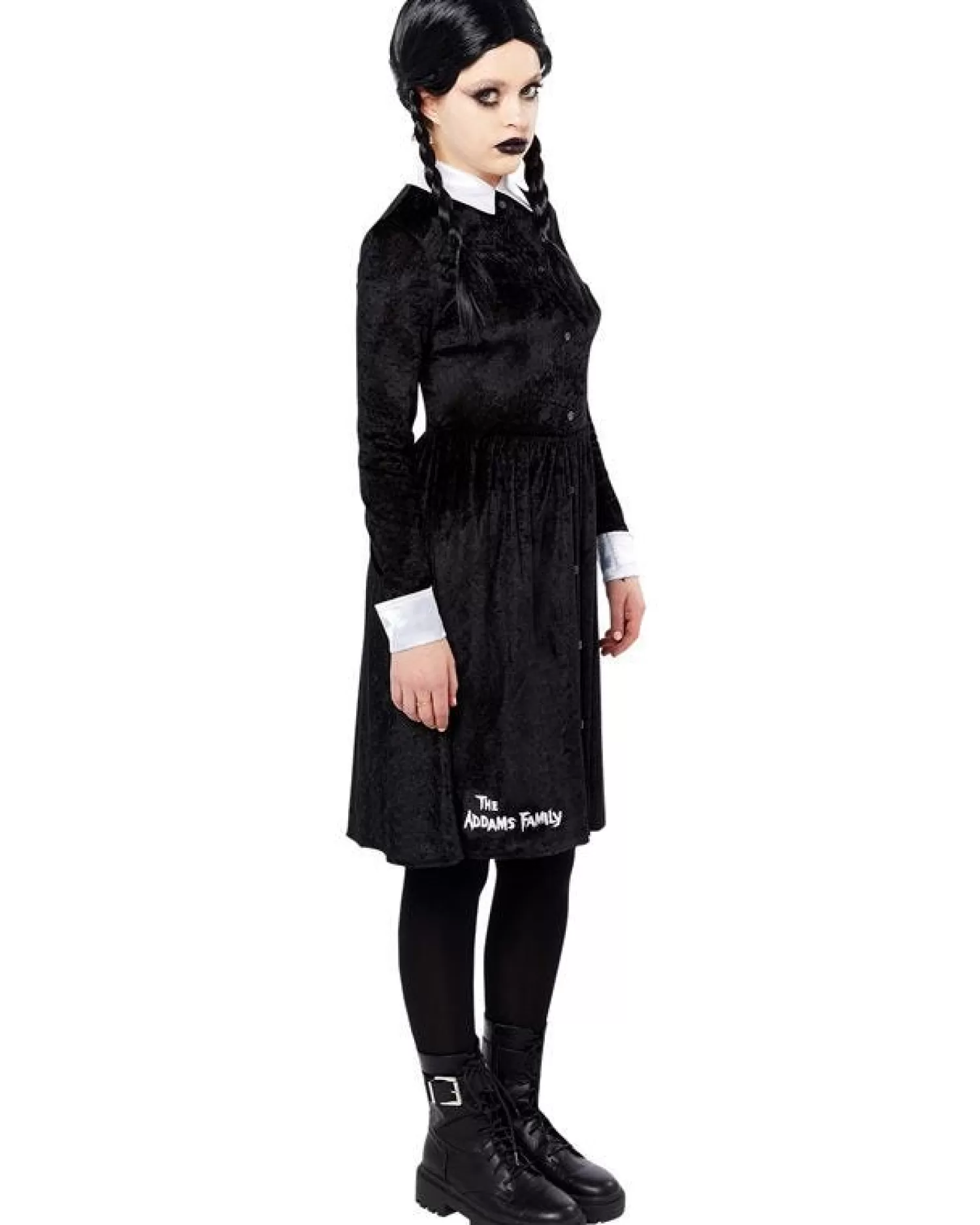 Wednesday Addams - Adult Costume<Party Delights Cheap