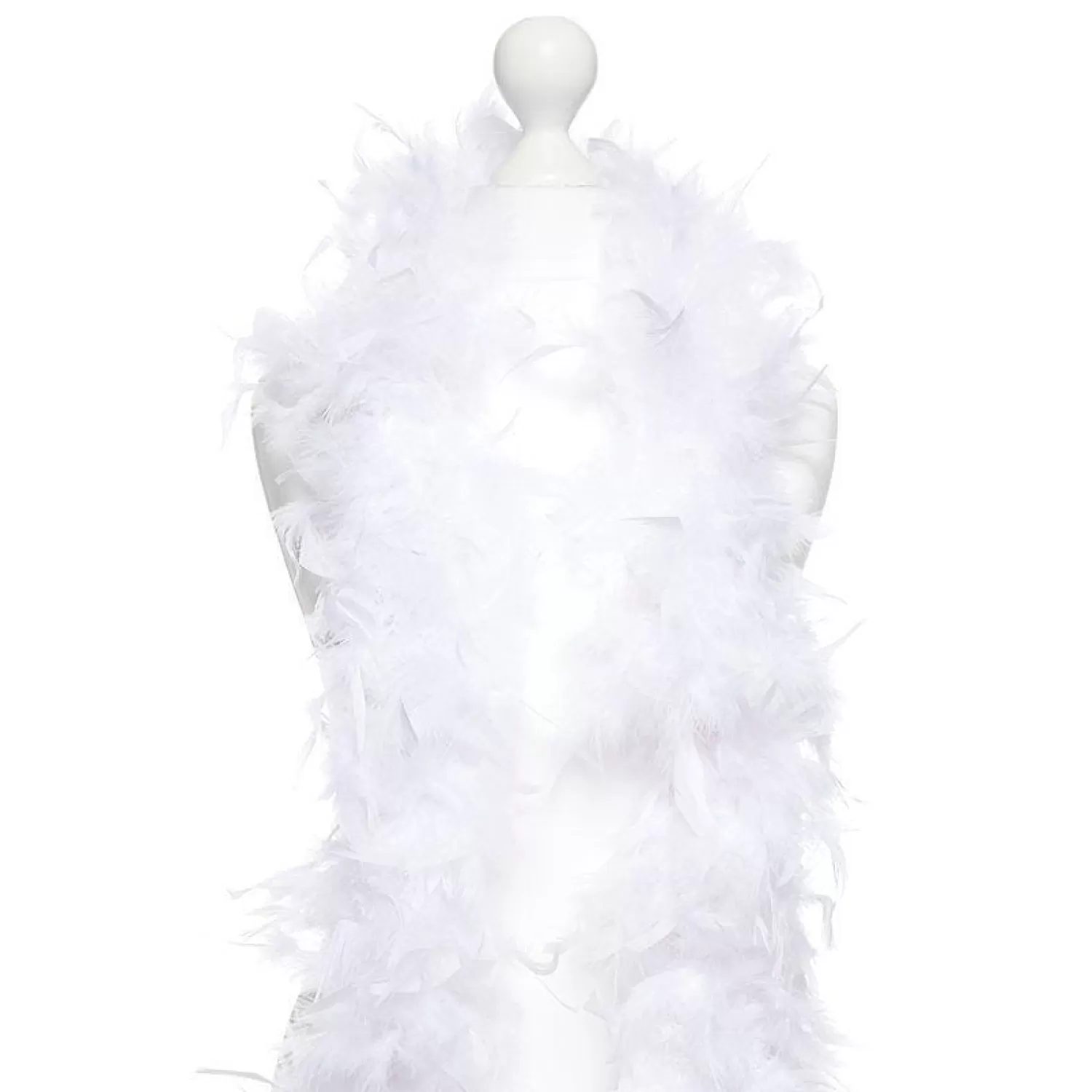 Hot Party Delights White Feather Boa - 150Cm