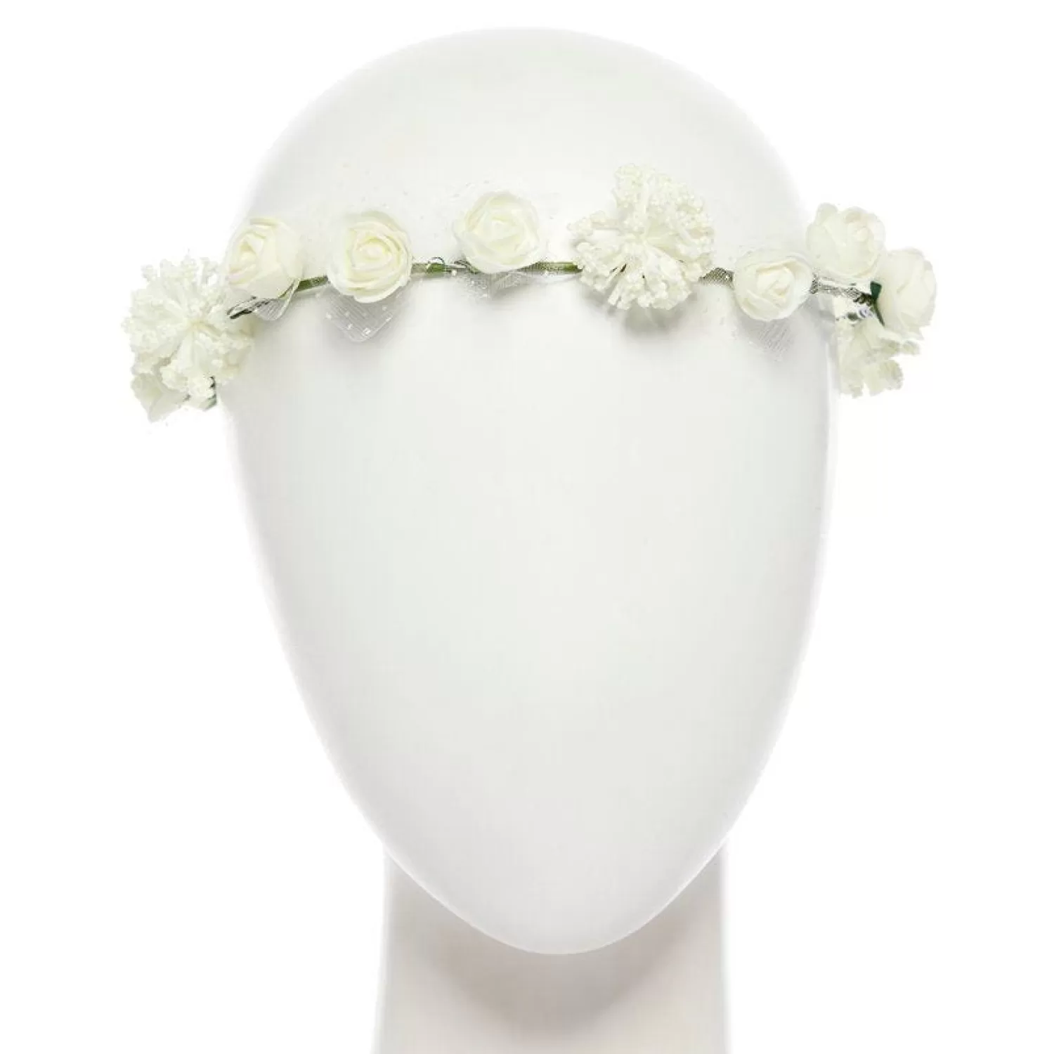 Hot Party Delights White Flower Headband