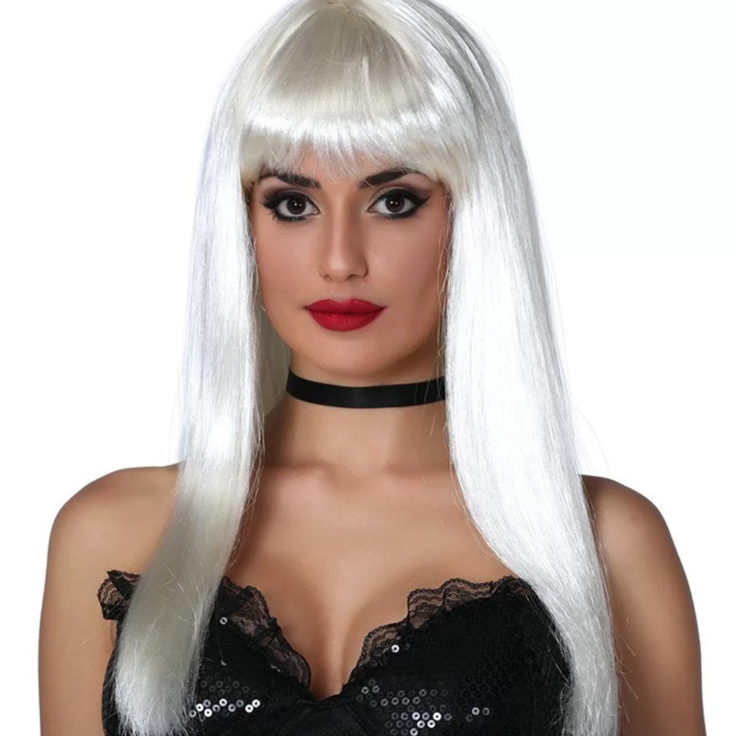 White Glamourama Wig<Party Delights Cheap