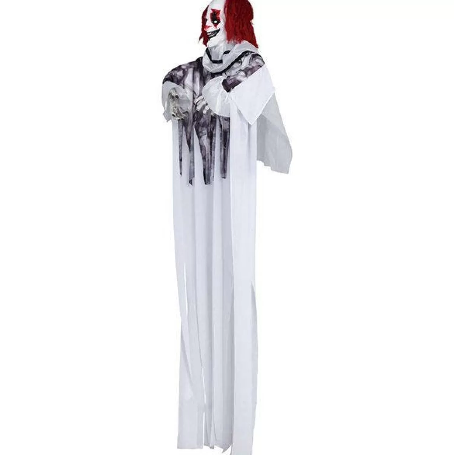 White Hanging Clown - 1.6M<Party Delights Hot