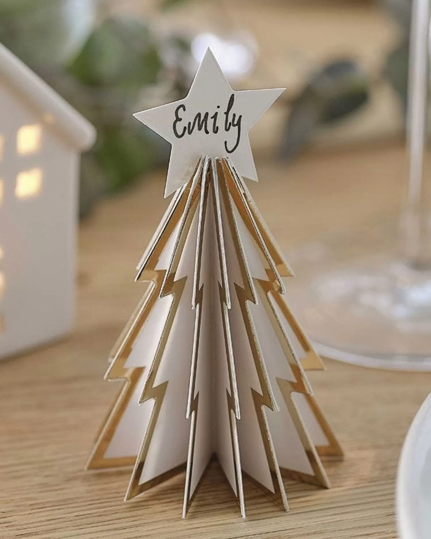 White Honeycomb Tree Place Card Holder<Party Delights Shop