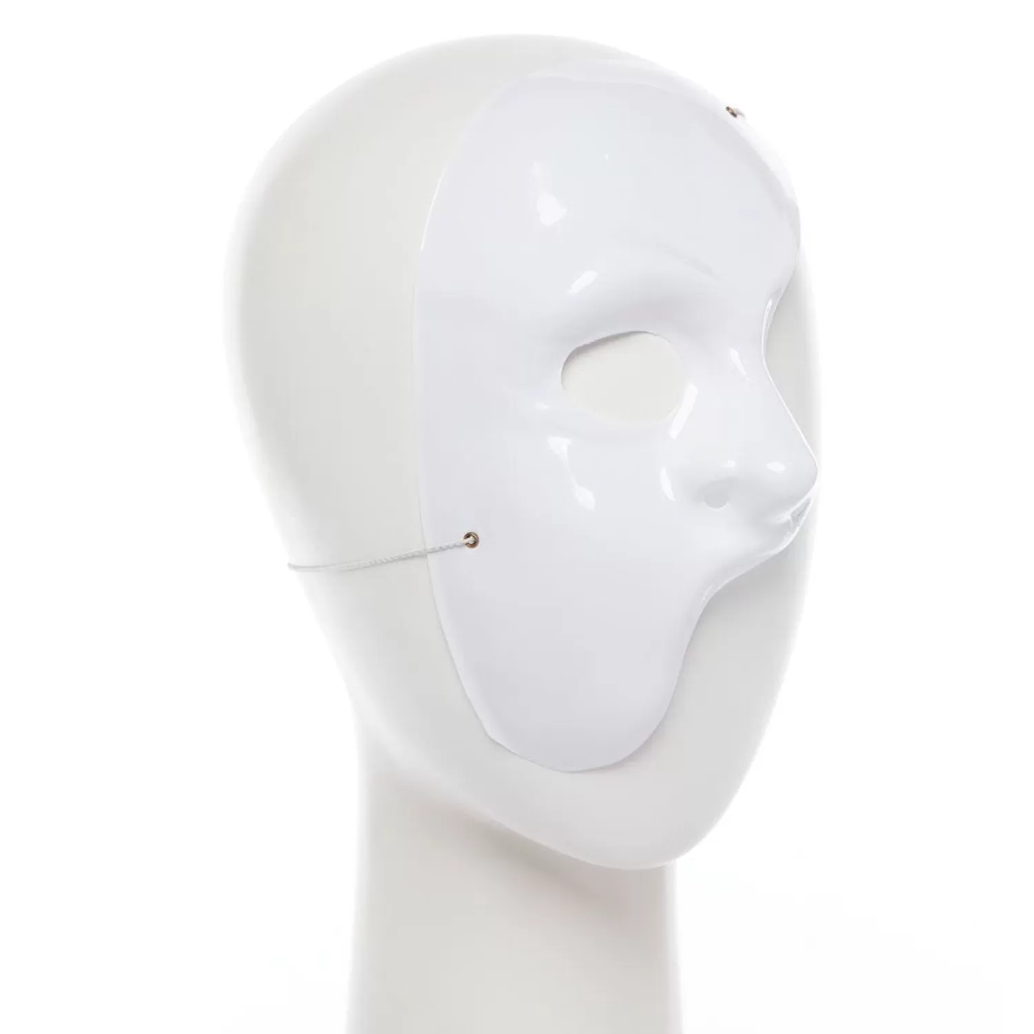 Cheap Party Delights White Phantom Masquerade Mask