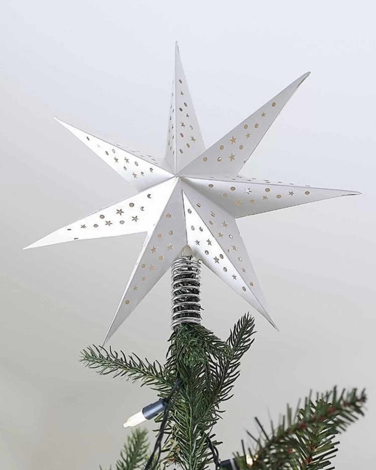 White Star Tree Topper<Party Delights Best