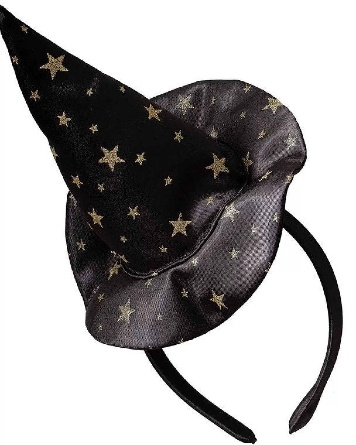 Witch Black & Gold Star Headband<Party Delights Outlet