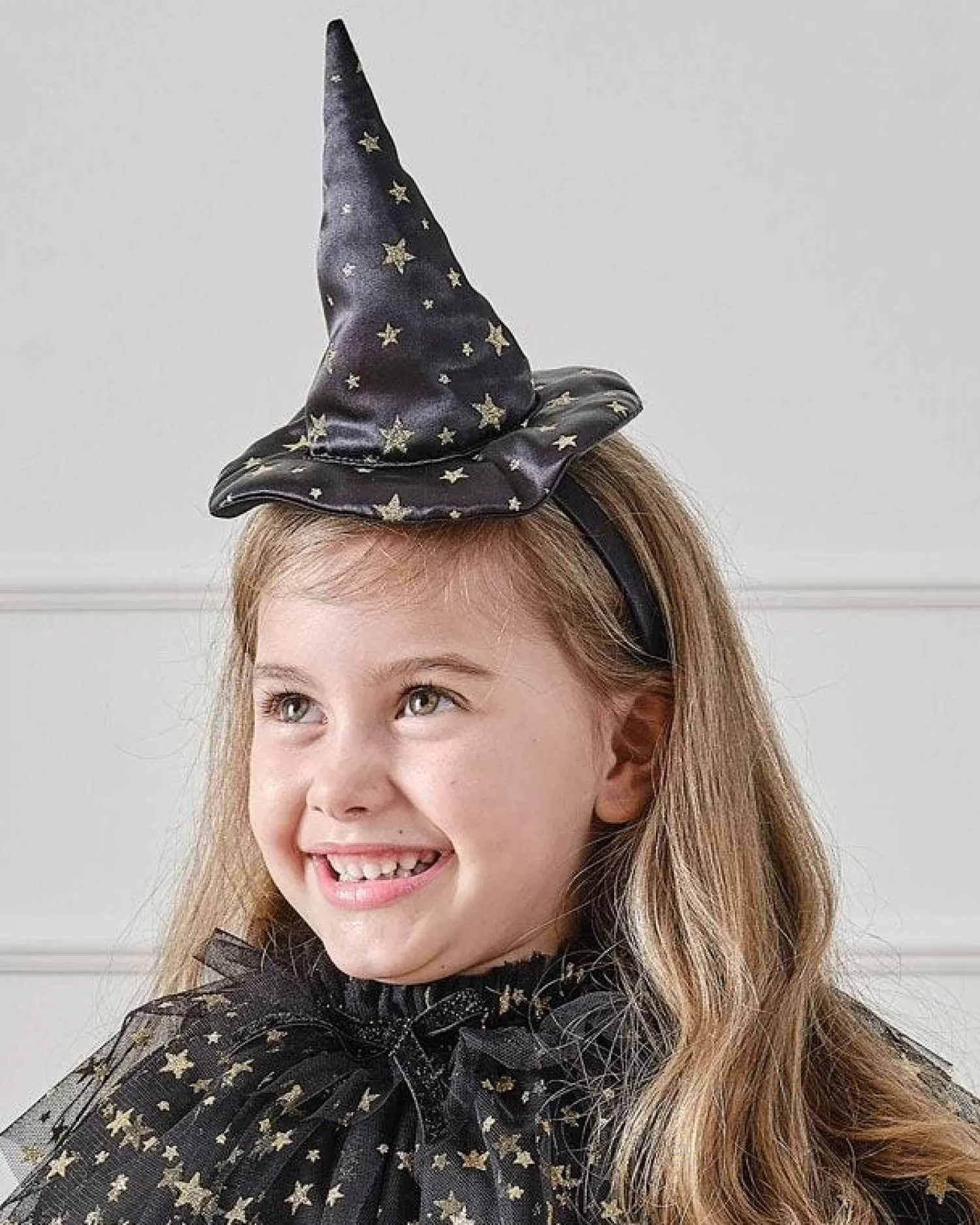 Witch Black & Gold Star Headband<Party Delights Outlet