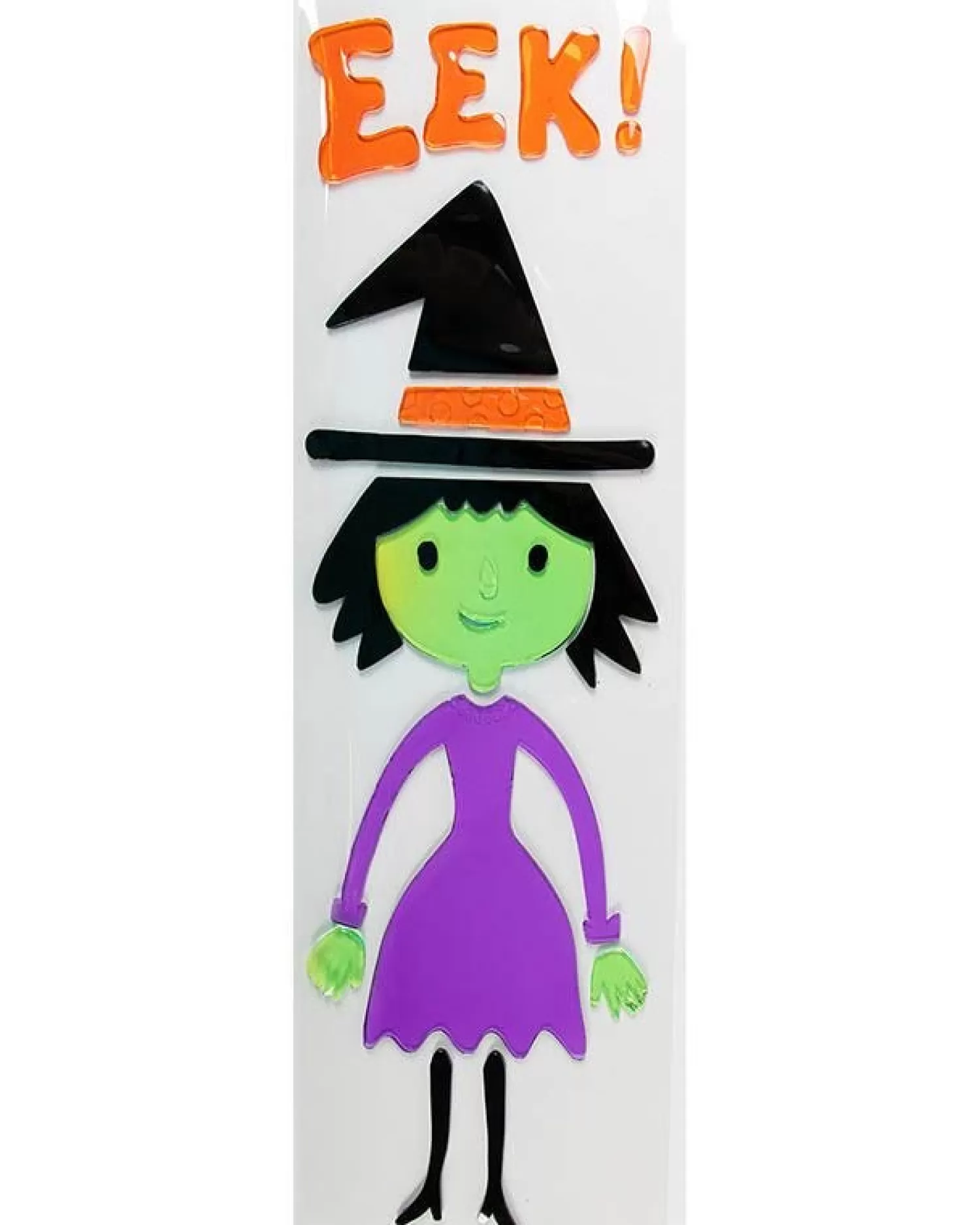 Witch Eek! Gel Cling - 15.5Cm X 53Cm<Party Delights Clearance