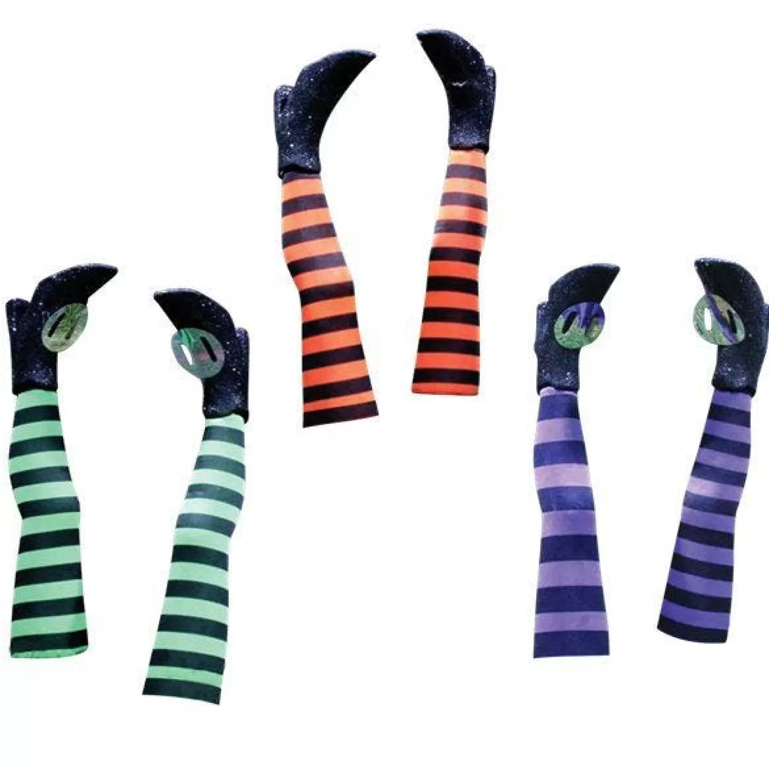 Witch Legs Yard Stakes - Assorted Colours<Party Delights Best Sale