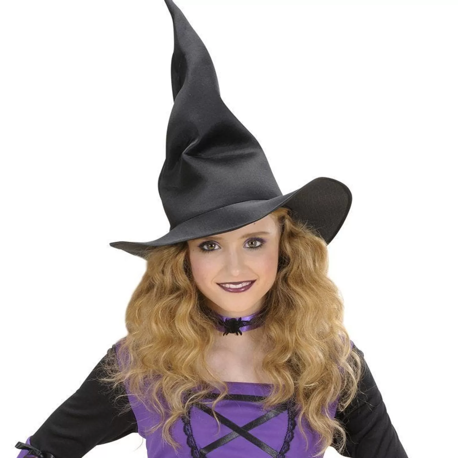 Witches Tall & Twisty Hat<Party Delights Clearance