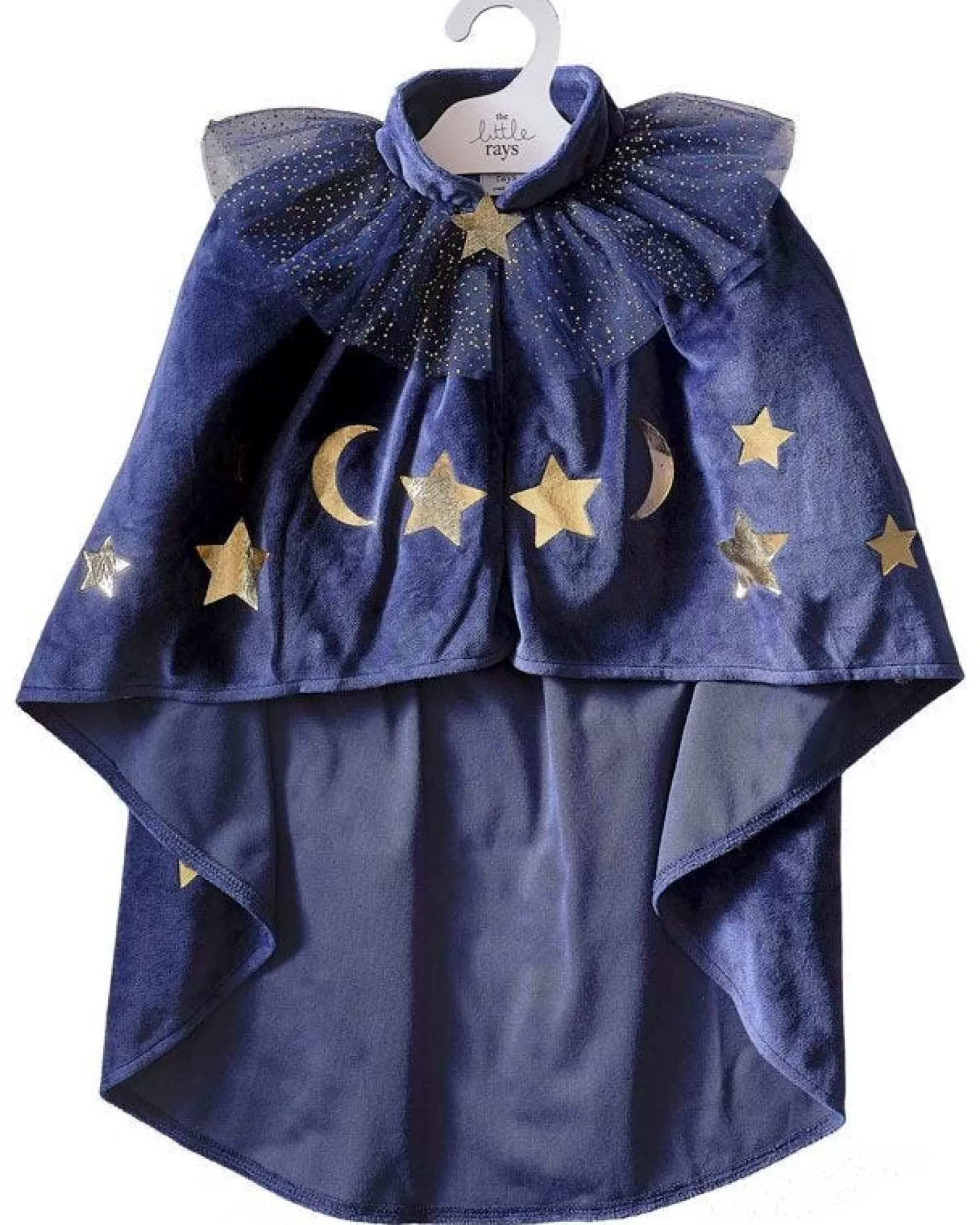 Wizardess Navy Cape<Party Delights Cheap