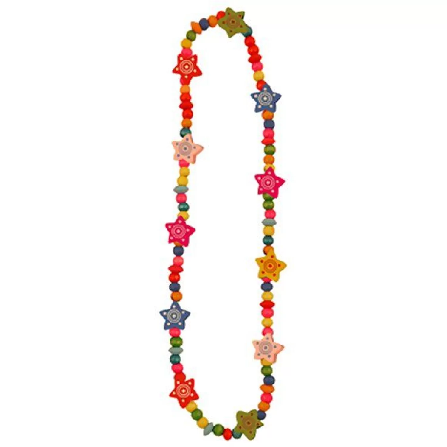 Clearance Party Delights Wooden Bead Necklace