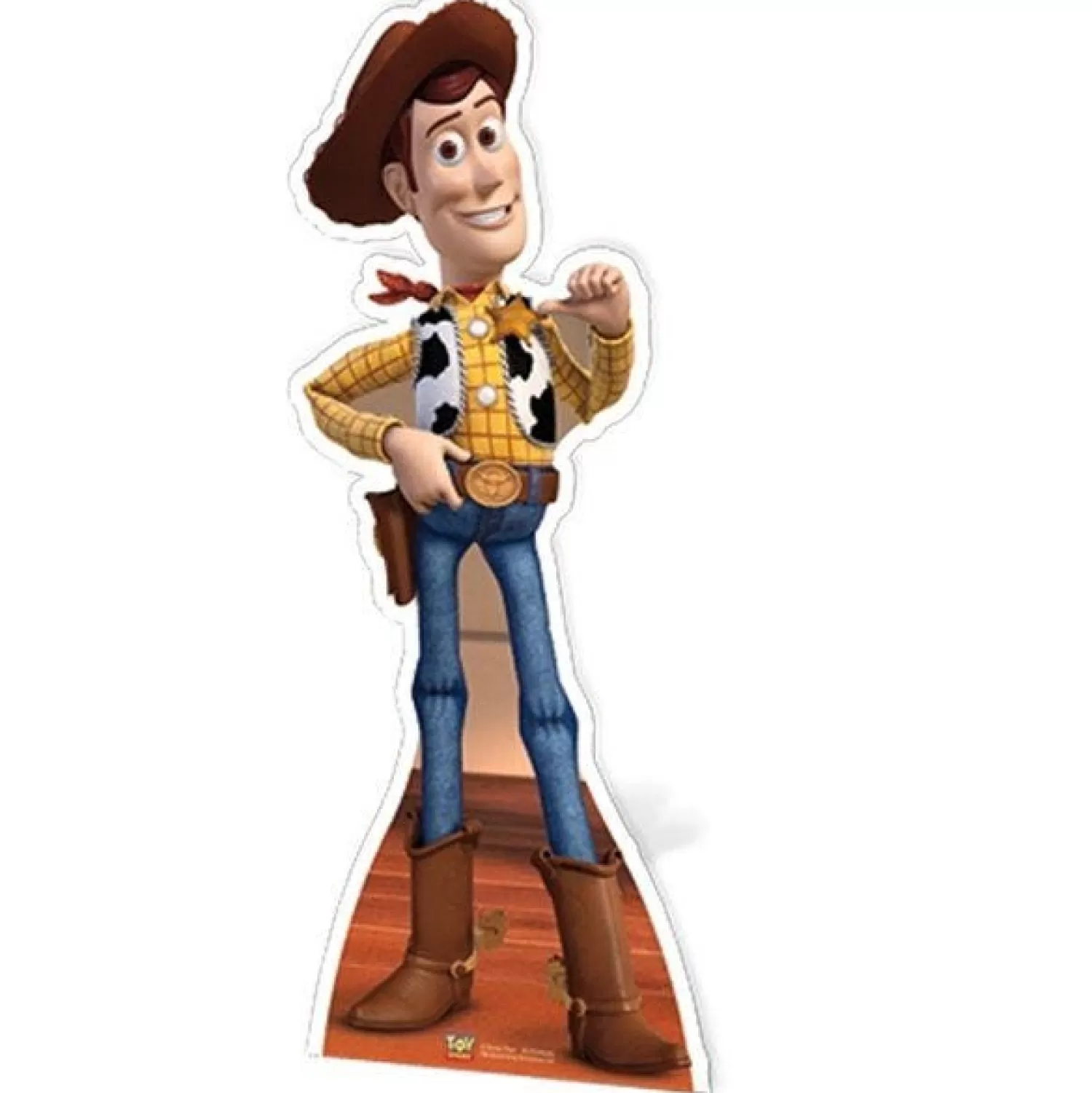 Online Party Delights Woody Toy Story Cardboard Cutout - 153Cm X 67Cm