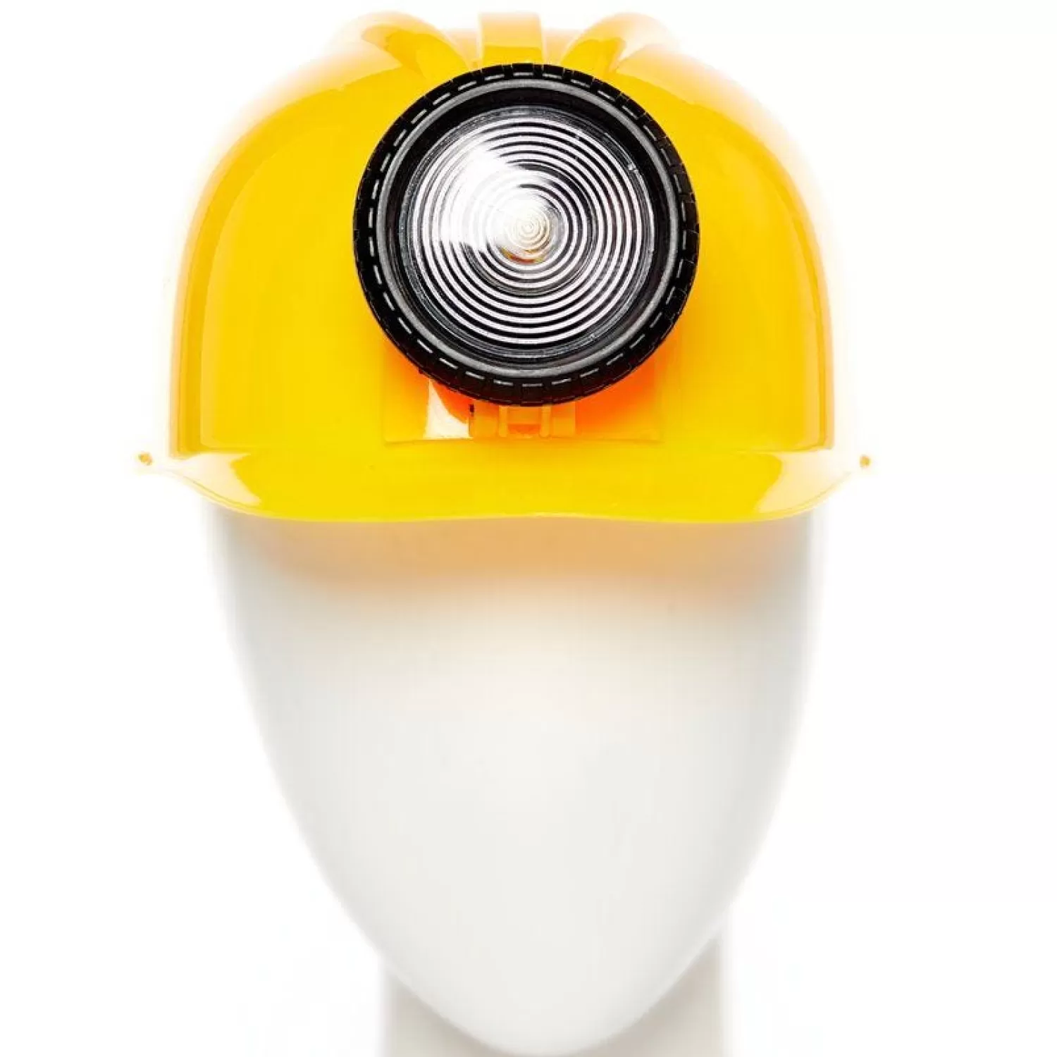 Clearance Party Delights Yellow Construction Helmet With Light