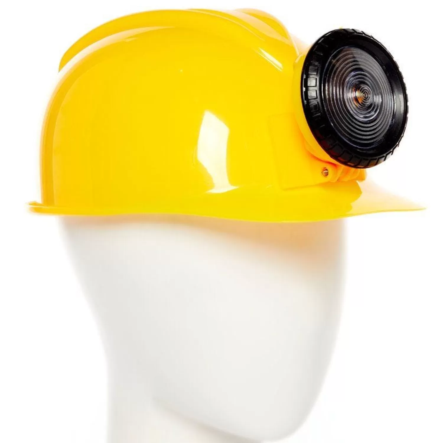 Clearance Party Delights Yellow Construction Helmet With Light