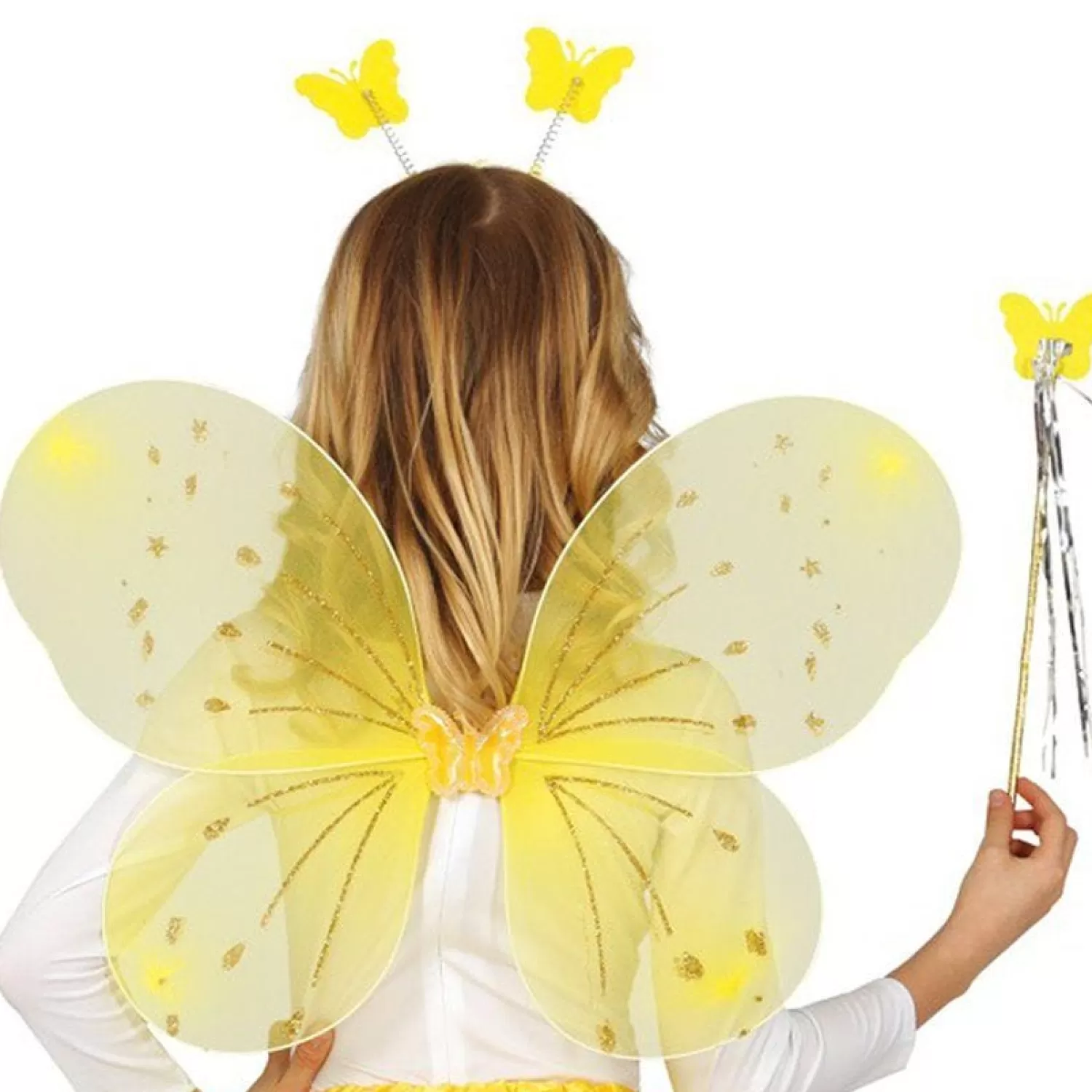 Cheap Party Delights Yellow Fairy Accessory Kit - Child