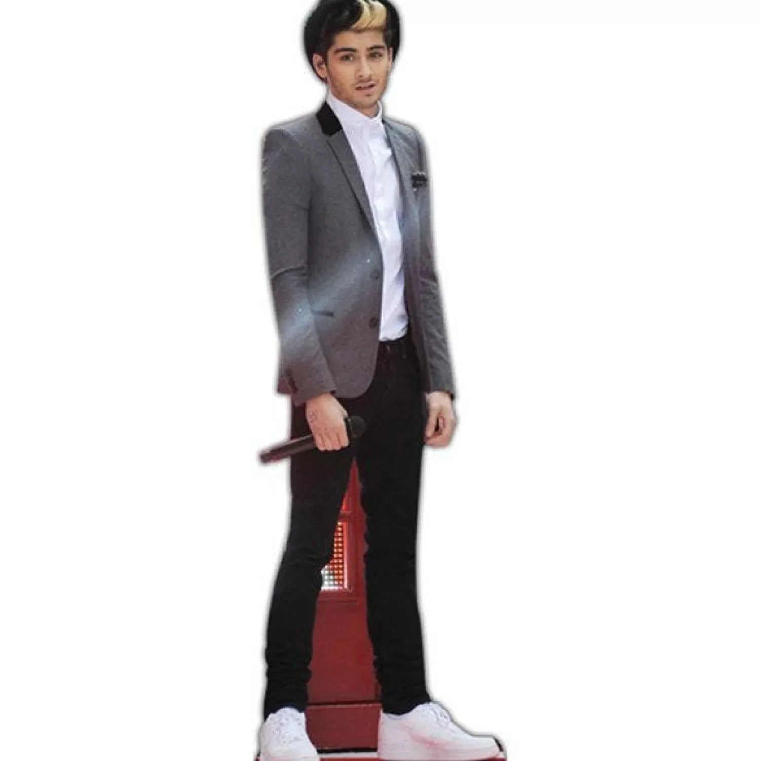 Online Party Delights Zayn Malik Cardboard Cutout - 165Cm X 53Cm