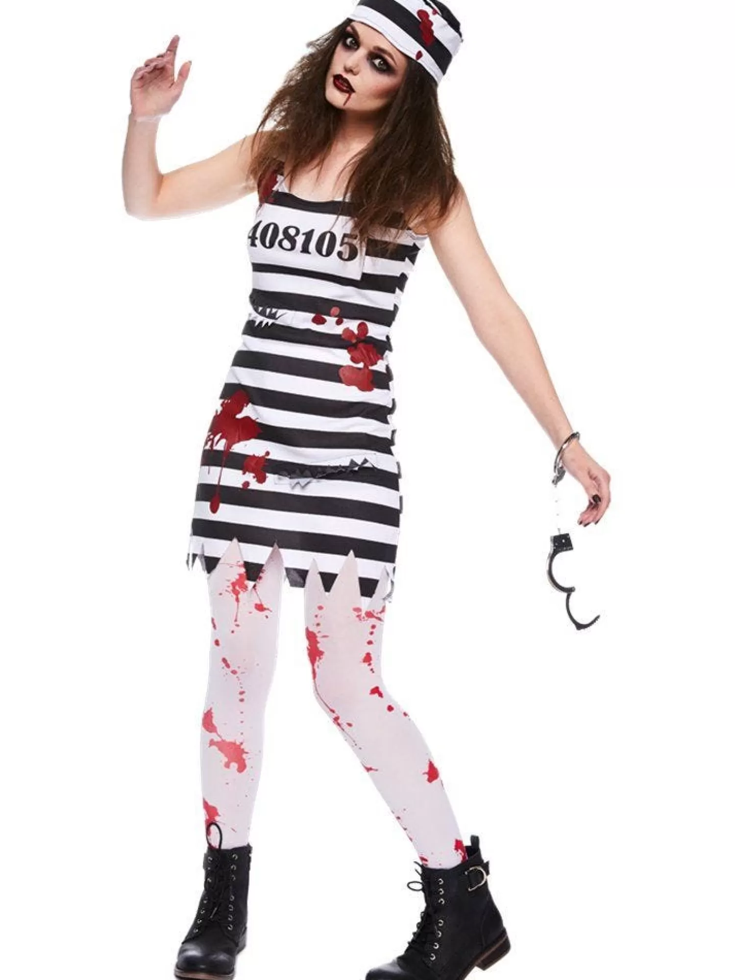 Zombie Convict - Adult Costume<Party Delights New