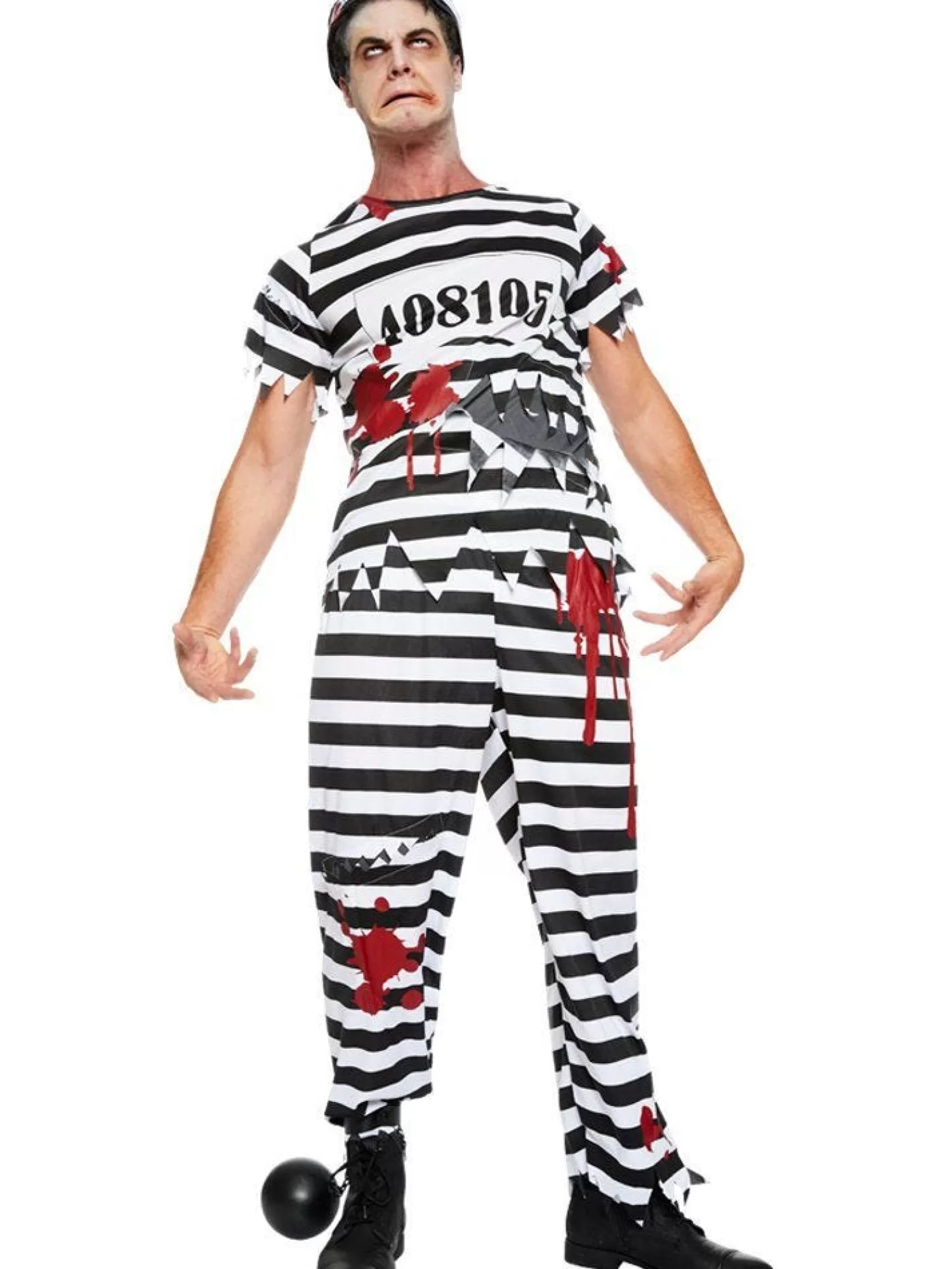 Zombie Convict - Adult Costume<Party Delights Best Sale