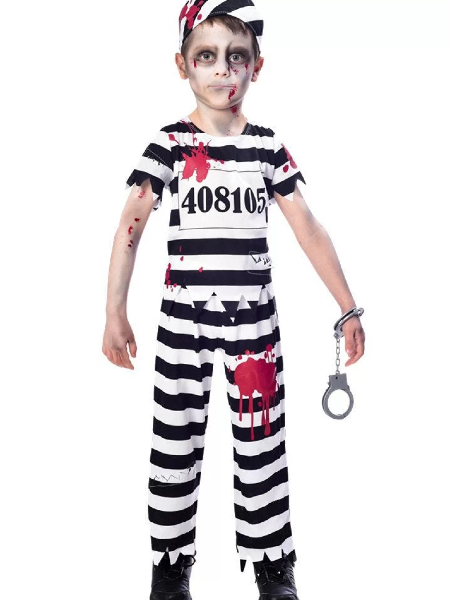 Zombie Convict Boy - Child Costume<Party Delights Flash Sale