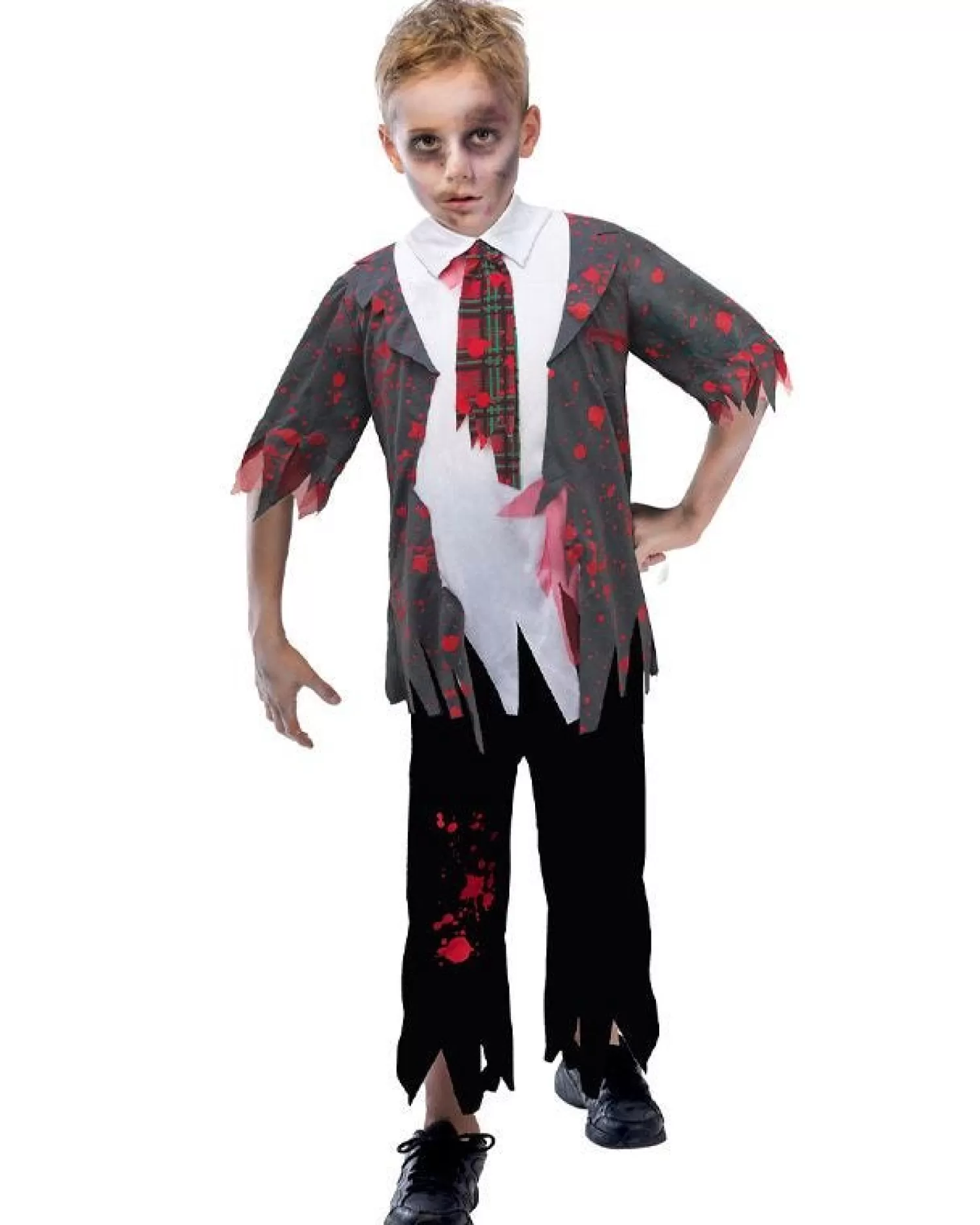 Zombie School Boy - Child Costume<Party Delights New