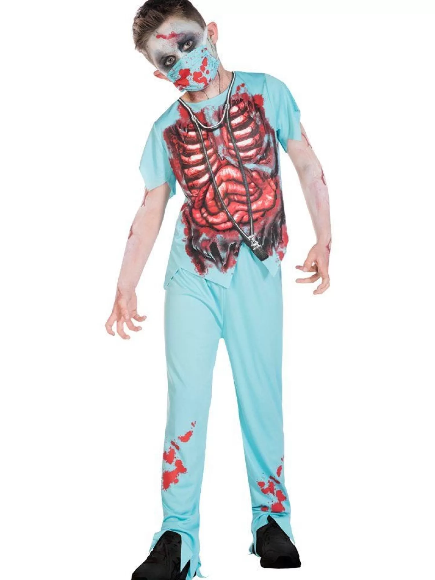 Zombie Surgeon - Child And Teen Costume<Party Delights Cheap